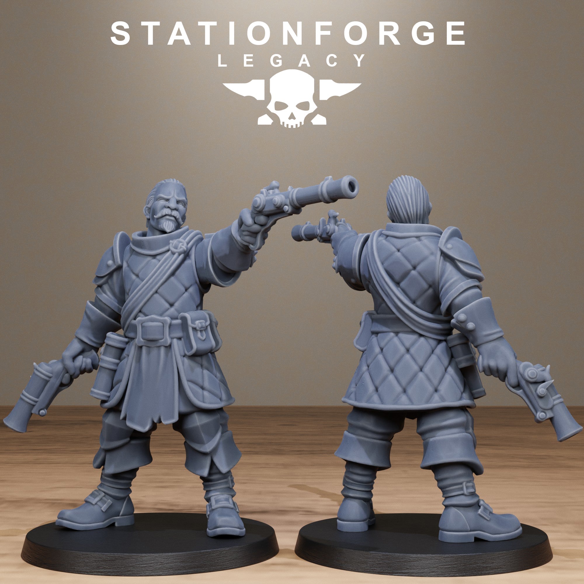 3D Printed Thorncrest Trackers by StationForge Miniatures