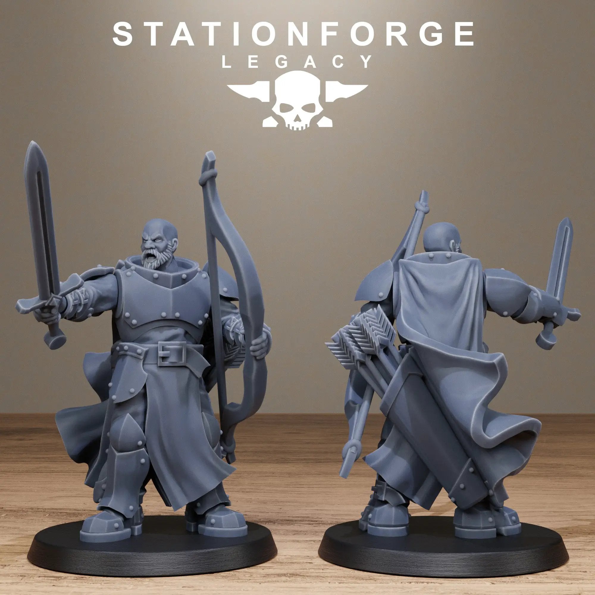 3D Printed Solaris Archers by Stationforge Miniatures by Last Hope Miniatures
