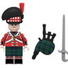 British Scottish Bagpiper - Mil-Blox