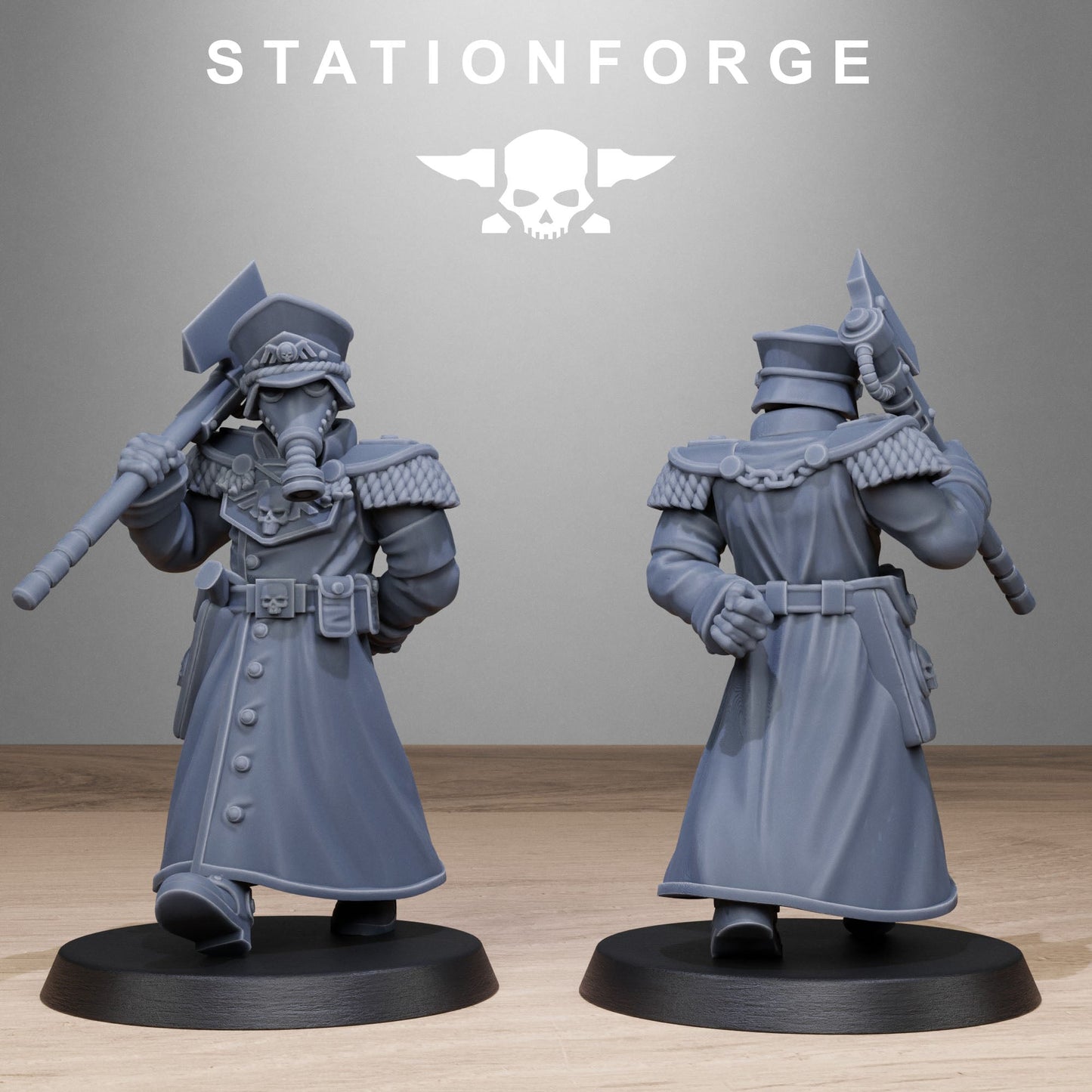3D Printed GrimGuard Vigils by StationForge Miniatures