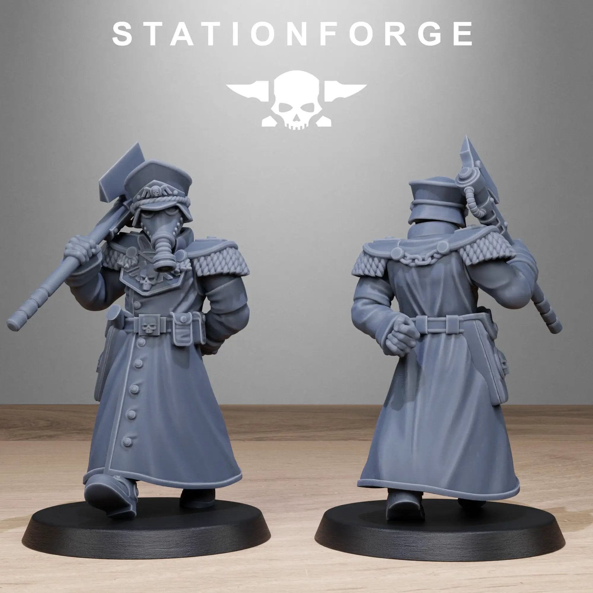 3D Printed GrimGuard Vigils by StationForge Miniatures by Last Hope Miniatures