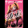 Harley Quinn #53 comic book by Jams Fortress Comics, colored signature, variant cover, featuring vibrant artwork and character detail.