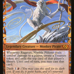 Ragavan, Nimble Pilferer (MUL-151) - Multiverse Legends: (Showcase) Foil