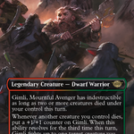 Gimli, Mournful Avenger (LTR-436) - The Lord of the Rings: Tales of Middle-earth (Borderless)