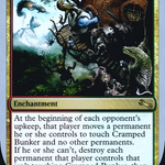 Cramped Bunker (LIST-129/216) - The List (Unfinity Foil Edition) Foil