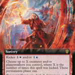 Temporal Firestorm (DMU-411) - Dominaria United: (Extended Art)
