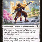 Eiganjo Exemplar (NEO-010) - Kamigawa: Neon Dynasty: (enchantment)