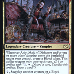 Anje, Maid of Dishonor (PRE-231) - Innistrad: Crimson Vow Promos Foil