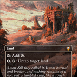 Deserted Temple (LTC-363) - Tales of Middle-earth Commander / Weathertop (Borderless)