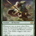 Elvish Warmaster (J22-654) - Jumpstart 2022