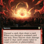 Fiery Encore (C21-378) - Commander 2021: (Extended Art)
