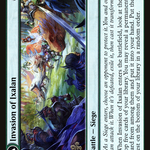 Invasion of Ixalan // Belligerent Regisaur (PRE-191S) - March of the Machine Promos Foil