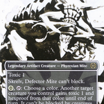 Skrelv, Defector Mite (ONE-301) - Phyrexia: All Will Be One: (Showcase) (Borderless)