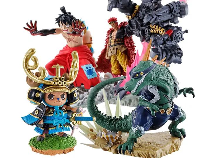 One Piece Logbox Re:Birth Wanokuni Vol. 2 collectible figure from THE MIGHTY HOBBY SHOP, featuring detailed character design and packaging.