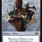 Teferi, Hero of Dominaria Emblem (MED-0G7) - Mythic Edition Tokens
