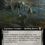 Gollum, Obsessed Stalker (LTC-109) - Tales of Middle-earth Commander: (Extended Art)