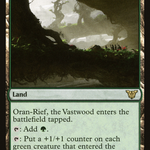 Oran-Rief, the Vastwood (NEC-173) - Neon Dynasty Commander