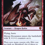Shivan Devastator (PRE-143S) - Dominaria United Promos Foil