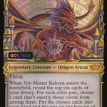 Niv-Mizzet Reborn (MUL-183Z) - Multiverse Legends: (Showcase) Foil