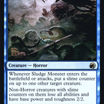 Sludge Monster (PRE-76S) - Innistrad: Midnight Hunt Promos Foil