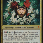 Mayael the Anima (OVER-199) - Commander 2013 Oversized Foil