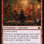 Curse of Shaken Faith (PPMID-134P) - Innistrad: Midnight Hunt Promos