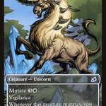 Majestic Auricorn (IKO-281) - Ikoria: Lair of Behemoths: (Showcase)