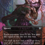 Exsanguinate (CMM-638) - Commander Masters (Borderless)