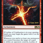 Leyline of Combustion (PRE-148S) - Core Set 2020 Promos Foil