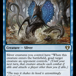 Taunting Sliver (CMM-727) - Commander Masters
