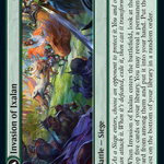 Invasion of Ixalan // Belligerent Regisaur (MOM-191) - March of the Machine