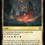 Crumbling Necropolis (LTC-302) - Tales of Middle-earth Commander