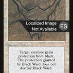 Black Ward (4BB-) - Fourth Edition Foreign Black Border