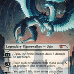 Ugin, the Spirit Dragon (SLP-006) - Secret Lair Showdown (Borderless)