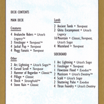 Mark Le Pine Decklist (WCD-) - World Championship Decks 1999