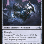 Runaway Trash-Bot (NEO-257) - Kamigawa: Neon Dynasty