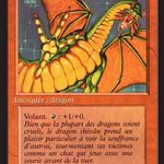 Shivan Dragon (FBB-177) - Foreign Black Border