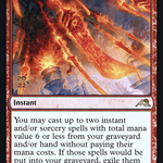 Invoke Calamity (PRE-147S) - Kamigawa: Neon Dynasty Promos Foil