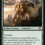 Verdurous Gearhulk (MIC-145) - Midnight Hunt Commander