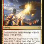 Solar Blaze (PPELD-216P) - War of the Spark Promos