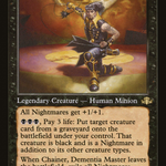 Chainer, Dementia Master (Retro Frame) (DMR-299) - Dominaria Remastered