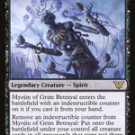 Myojin of Grim Betrayal (NEC-034) - Neon Dynasty Commander