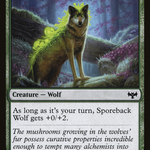 Sporeback Wolf (VOW-223) - Innistrad: Crimson Vow