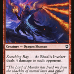 Bhaal's Invoker (CLB-163) - Commander Legends: Battle for Baldur's Gate