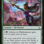 Iridescent Blademaster (MOM-195) - March of the Machine