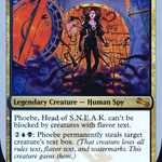 Phoebe, Head of S.N.E.A.K. (LIST-052) - The List (Unfinity Foil Edition) Foil