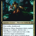Glissa Sunslayer (PRE-202) - Phyrexia: All Will Be One Promos Foil