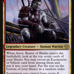 Astor, Bearer of Blades (DMU-194) - Dominaria United