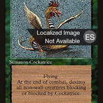 Cockatrice (4BB-) - Fourth Edition Foreign Black Border