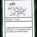 Patient Turtle (CMB1-082) - Mystery Booster Playtest Cards 2021